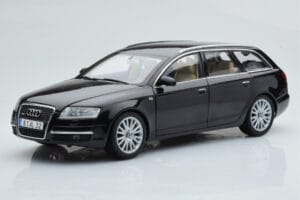 Audi A6 C6 Avant Zwart Norev 1:18 188304 Metaal