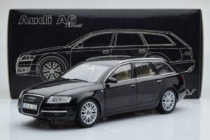 Audi A6 C6 Avant Zwart Norev 1:18 188304 Metaal — afbeelding 8 van 8