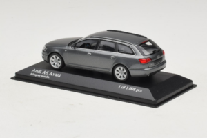 Audi A6 C6 Avant Grey Metallic Minichamps 1:43 400013011 Metaal — afbeelding 3 van 5