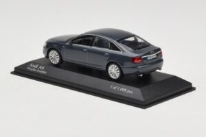 Audi A6 C6 Donkerblauw Minichamps 1:43 5010406143 Metaal — afbeelding 3 van 4