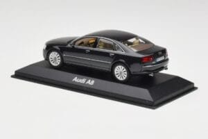 Audi A8 D3 Phantom Zwart Minichamps 1:43 5010508133 Metaal — afbeelding 3 van 4