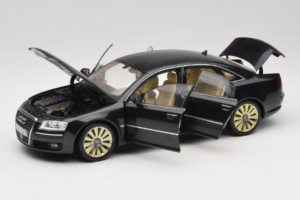 Audi A8 D3 W12 Zwart Kyosho 1:18 5010508135 Metaal — afbeelding 2 van 8