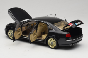 Audi A8 D3 W12 Zwart Kyosho 1:18 5010508135 Metaal — afbeelding 5 van 8