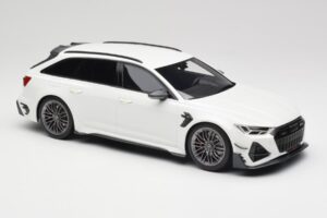 Audi ABT RS6-R C8 Avant Wit TopSpeed 1:18 TS0502 Metaal — afbeelding 4 van 6