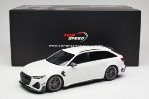 Audi ABT RS6-R C8 Avant Wit TopSpeed 1:18 TS0502 Metaal — afbeelding 6 van 6