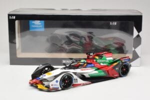 Audi e-tron FE05 Audi Sport ABT Schaeffler #11 L. di Grassi Formula E Season 5 2019 Minichamps 1:18 114180011 Metaal — afbeelding 6 van 6
