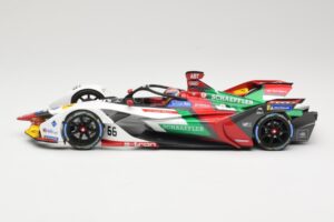 Audi e-tron FE05 Audi Sport ABT Schaeffler #66 D. Abt Formula E Season 5 2019 Minichamps 1:18 114180066 Metaal — afbeelding 3 van 6