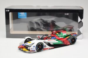 Audi e-tron FE05 Audi Sport ABT Schaeffler #66 D. Abt Formula E Season 5 2019 Minichamps 1:18 114180066 Metaal — afbeelding 6 van 6