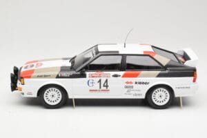 Audi Quattro #14 M. Mouton / F. Pons Winners Rally Sanremo 1981 Minichamps 1:18 155811114 Metaal — afbeelding 3 van 6