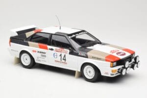 Audi Quattro #14 M. Mouton / F. Pons Winners Rally Sanremo 1981 Minichamps 1:18 155811114 Metaal — afbeelding 4 van 6