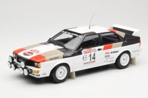 Audi Quattro #14 M. Mouton / F. Pons Winners Rally Sanremo 1981 Minichamps 1:18 155811114 Metaal