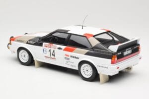 Audi Quattro #14 M. Mouton / F. Pons Winners Rally Sanremo 1981 Minichamps 1:18 155811114 Metaal — afbeelding 5 van 6