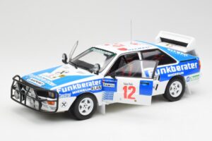 Audi Quattro A2 #12 H. Wittmann / R. Diekmann Safari Rally 1984 Sun Star 1:18 4246 Metaal — afbeelding 2 van 8