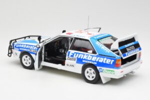 Audi Quattro A2 #12 H. Wittmann / R. Diekmann Safari Rally 1984 Sun Star 1:18 4246 Metaal — afbeelding 5 van 8