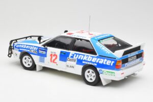 Audi Quattro A2 #12 H. Wittmann / R. Diekmann Safari Rally 1984 Sun Star 1:18 4246 Metaal — afbeelding 7 van 8