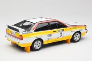 Audi Quattro A2 #3 S. Blomqvist / B. Cederberg Audi Sport Winners Sanyo Rally of New Zealand 1984 Minichamps 1:18 155841103 M — afbeelding 2 van 6