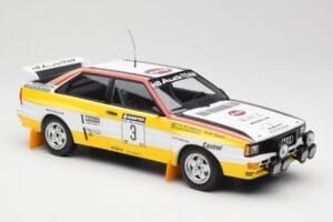 Audi Quattro A2 #3 S. Blomqvist / B. Cederberg Audi Sport Winners Sanyo Rally of New Zealand 1984 Minichamps 1:18 155841103 M — afbeelding 4 van 6