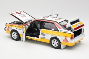 Audi Quattro A2 #4 W. Rohrl / C. Geistdorfer Rally de Portugal 1984 Sun Star 1:18 4224 Metaal — afbeelding 5 van 8