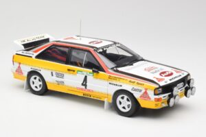 Audi Quattro A2 #4 W. Rohrl / C. Geistdorfer Rally de Portugal 1984 Sun Star 1:18 4224 Metaal — afbeelding 6 van 8