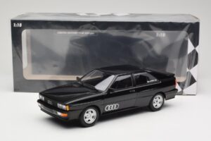 Audi Quattro Zwart Metallic Minichamps 1:18 155016121 Metaal — afbeelding 6 van 6
