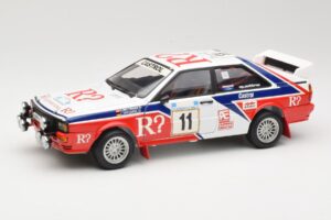 Audi Quattro #11 F. Wittmann / J. Pattermann Rally Acropolis 1986 Sun Star 1:18 4191 Metaal