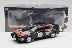 Audi Quattro #12 M. Mouton / F. Pons Audi Sport Rally de Portugal 1981 Minichamps 1:18 155811112 Metaal — afbeelding 6 van 6