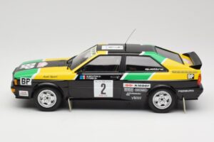Audi Quattro #2 M. Mouton / F. Pons Audi Sport Rally of 1000 Pistes 1981 Minichamps 1:18 155811122 Metaal — afbeelding 3 van 6