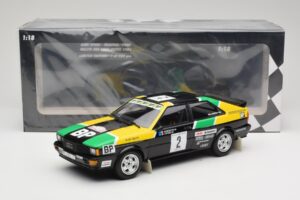 Audi Quattro #2 M. Mouton / F. Pons Audi Sport Rally of 1000 Pistes 1981 Minichamps 1:18 155811122 Metaal — afbeelding 6 van 6