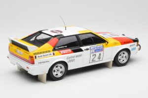 Audi Quattro #24 M. Demuth / M. Daniels Audi Sport Lombard RAC Rally 1982 Minichamps 1:18 155821124 Metaal — afbeelding 2 van 6