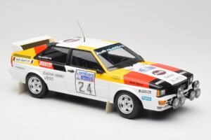 Audi Quattro #24 M. Demuth / M. Daniels Audi Sport Lombard RAC Rally 1982 Minichamps 1:18 155821124 Metaal — afbeelding 4 van 6