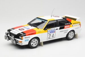 Audi Quattro #24 M. Demuth / M. Daniels Audi Sport Lombard RAC Rally 1982 Minichamps 1:18 155821124 Metaal