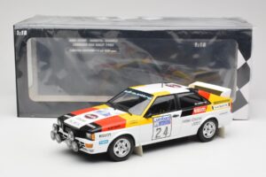 Audi Quattro #24 M. Demuth / M. Daniels Audi Sport Lombard RAC Rally 1982 Minichamps 1:18 155821124 Metaal — afbeelding 6 van 6
