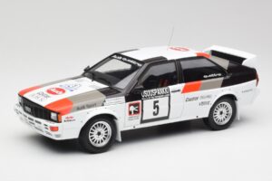 Audi Quattro #5 H. Mikkola / A. Hertz 1000 Lakes Rally 1982 IXO 1:18 18RMC094B Metaal