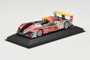 Audi R10 TDI LMP1 #2 R. Capello / T. Kristensen 2007 Minichamps 1:43 400071602 Metaal — afbeelding 2 van 4