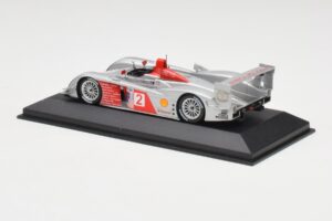 Audi R10 TDI #2 R. Capello / A. McNish Minichamps 1:43 AUDI002 Metaal — afbeelding 3 van 4