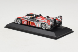 Audi R10 TDI LMP1 #3 L. Luhr / A. Premat 2008 Minichamps 1:43 400089803 Metaal — afbeelding 3 van 4