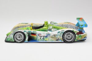 Audi R8 LMP Crocodile 2001 Maisto 1:18 35899 Metaal — afbeelding 3 van 6
