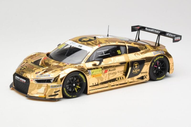 Audi R8 LMS #16 AAPE M. Lee FIA GT World Cup Macau 2016 Minichamps 1:18 155161185 Metaal