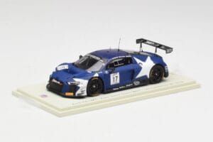 Audi R8 LMS GT3 #17 WRT M. Leonard / D. van der Linde / A. Riberas California 8 Hours 2018 Spark 1:43 US084 Hars — afbeelding 2 van 4