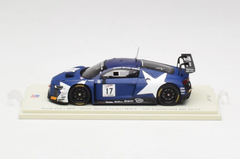 Audi R8 LMS GT3 #17 WRT M. Leonard / D. van der Linde / A. Riberas California 8 Hours 2018 Spark 1:43 US084 Hars