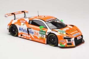 Audi R8 LMS #25 kfzteile24 D. Dobitsch / E. Sandstrom ADAC GT Masters 2016 Minichamps 1:18 155161125 Metaal — afbeelding 4 van 6