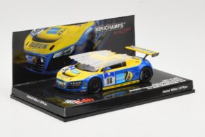 Audi R8 LMS #98 Team Phoenix Racing M. Basseng / F. Stippler / J. Stuck / M. Rockenfeller 24 Hours Nurburgring 2010 Minichamp — afbeelding 2 van 4