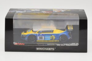 Audi R8 LMS #98 Team Phoenix Racing M. Basseng / F. Stippler / J. Stuck / M. Rockenfeller 24 Hours Nurburgring 2010 Minichamp — afbeelding 4 van 4