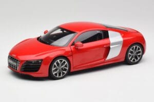 Audi R8 V10 Brilliant Rood Kyosho 1:18 09216RR Metaal