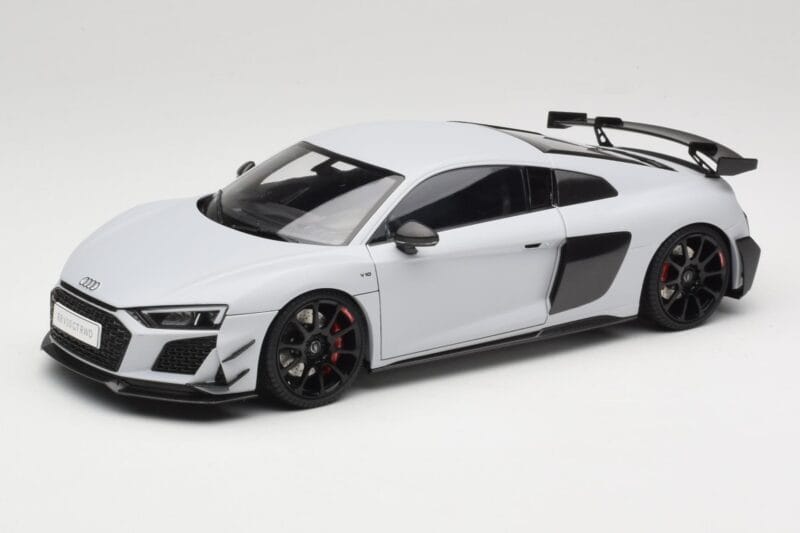 Audi R8 4S V10 Performance Wit Kengfai 1:18 VAKF-0357 Metaal