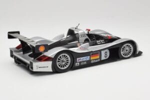 Audi R8R LMP #8 F. Biela / E. Pirro / D. Theys 24 Hours of Le Mans 1999 Maisto 1:18 538881 Metaal — afbeelding 3 van 8