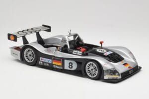 Audi R8R LMP #8 F. Biela / E. Pirro / D. Theys 24 Hours of Le Mans 1999 Maisto 1:18 538881 Metaal — afbeelding 6 van 8