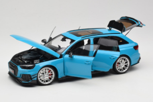Audi RS4 B9 Avant Darwin Pro Blauw Kilo Works 1:18 KLW002303 Metaal — afbeelding 2 van 8