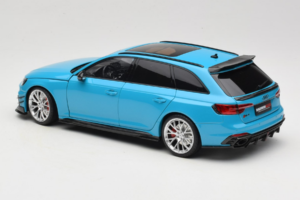 Audi RS4 B9 Avant Darwin Pro Blauw Kilo Works 1:18 KLW002303 Metaal — afbeelding 7 van 8