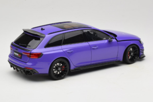 Audi RS4 B9 Avant Darwin Pro Paars Kilo Works 1:18 KLW002301 Metaal — afbeelding 3 van 8